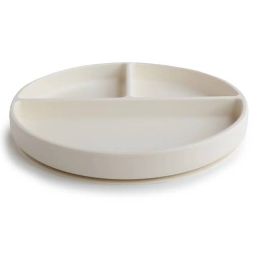 Pjatë silikoni Mushie pana