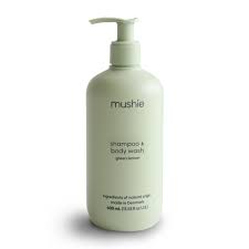 Mushie Shampoo & Body Wash – Green Lemon 400 ml