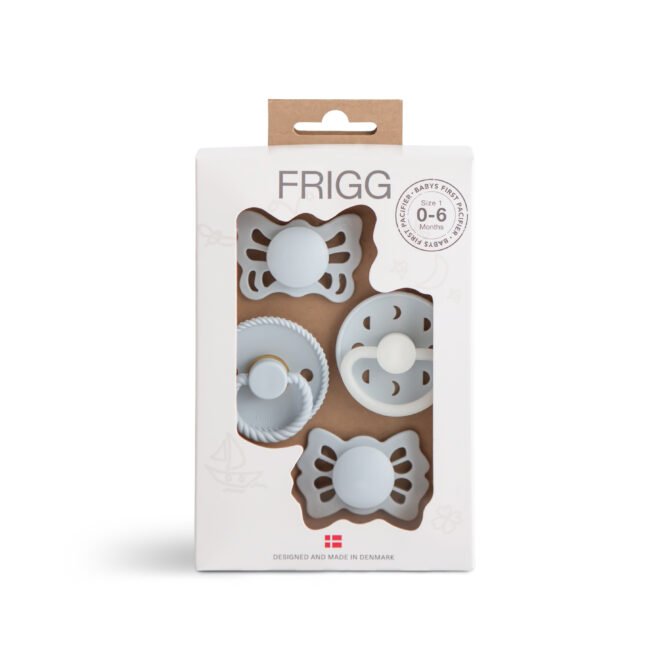 FRIGG Cuco new born set 4pc moonlight power blue