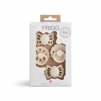 FRIGG Cuco new born set 4pc floral heart cream