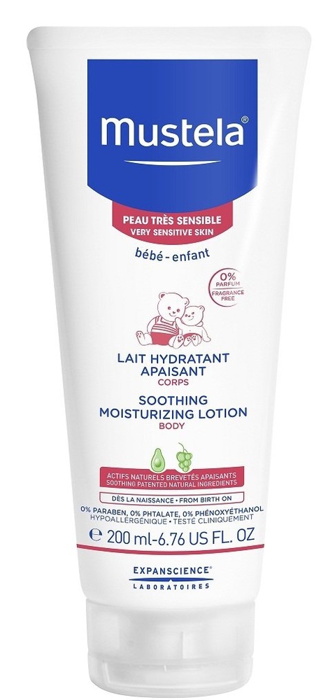 MUSTELA LAIT HYDRATANT APAISANT CORPS 200 ML
