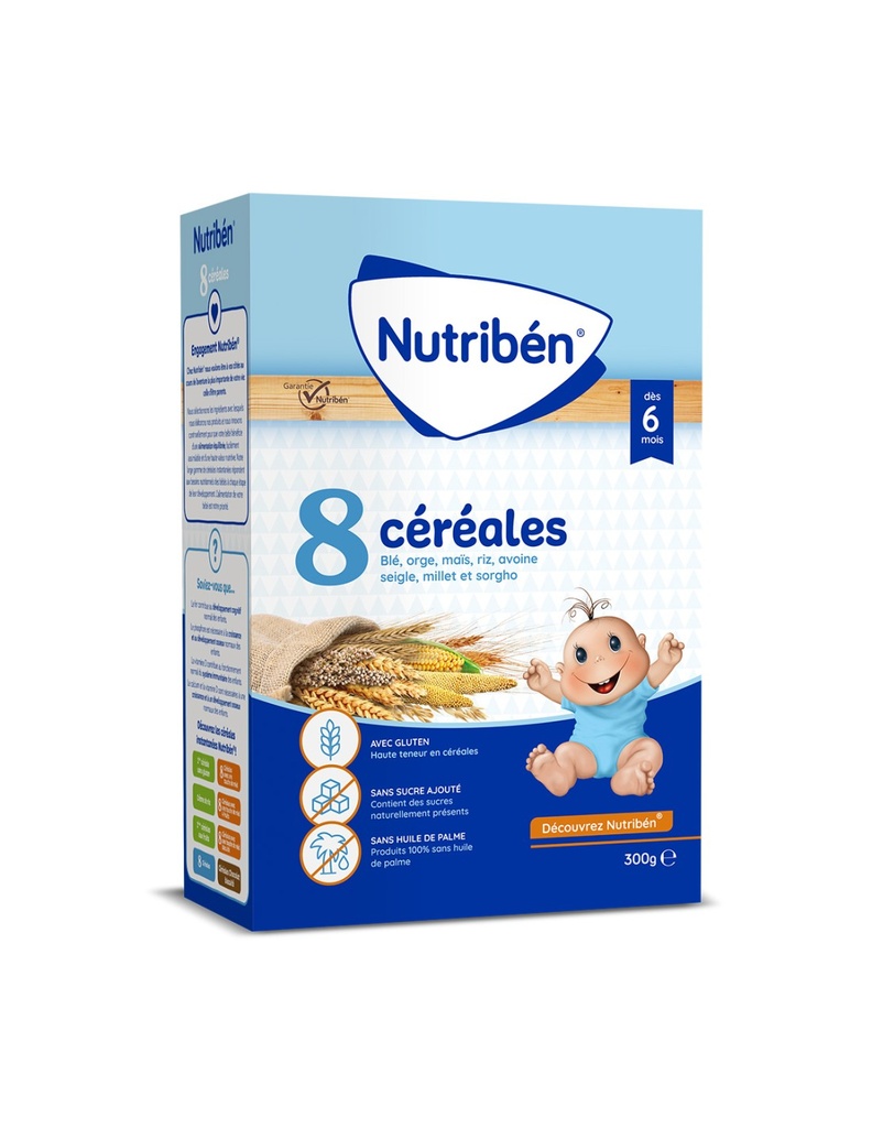 NUTRIBEN 8 CEREALES 300 G
