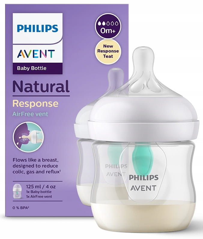 PHILIPS AVENT SHISHE NATURAL 4OZ 1P