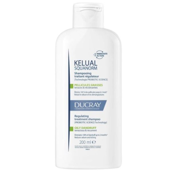 DUCRAY KELUAL SQUANORM GRASSES 200 ML