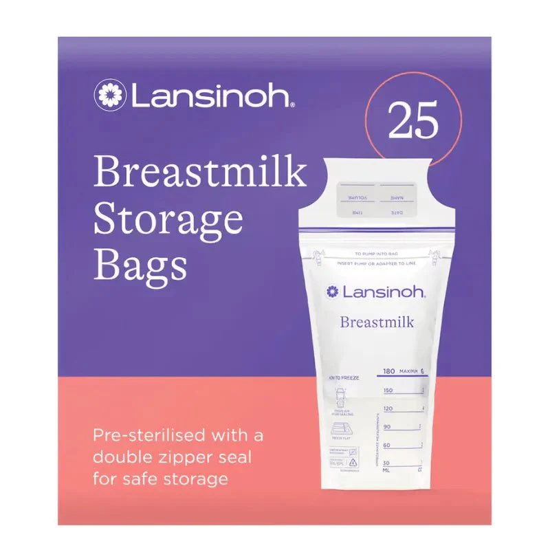 Lansinoh Breastmilk Storage Bags  X25PCS