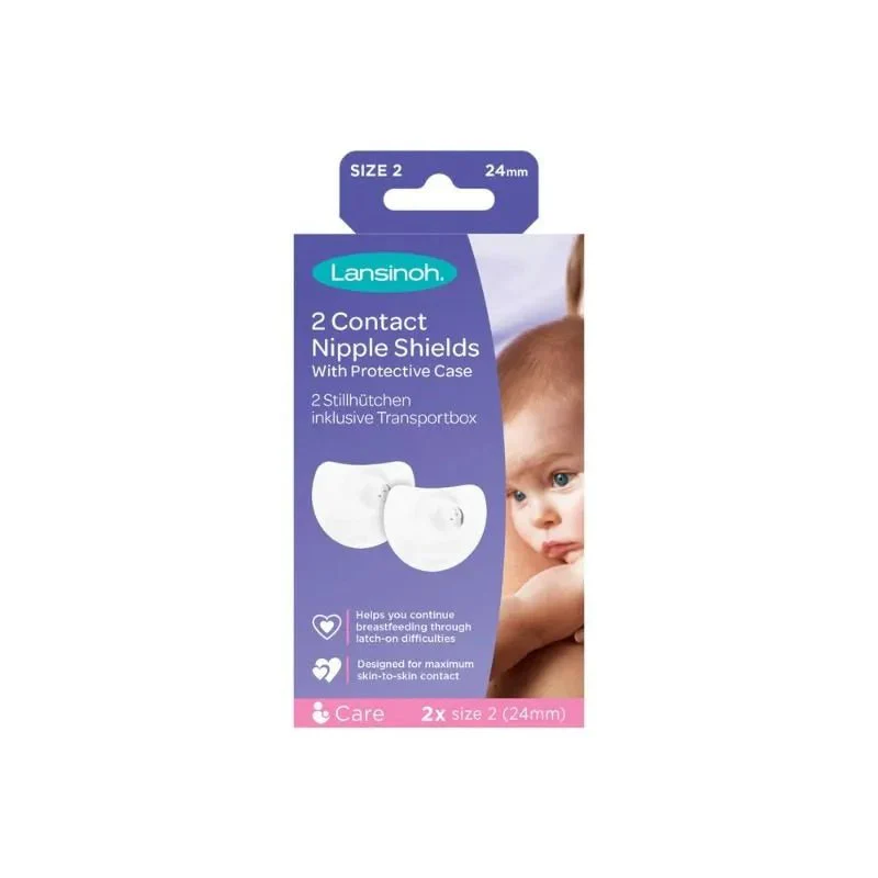 Lansinoh Contact Nipple Shields 24mm