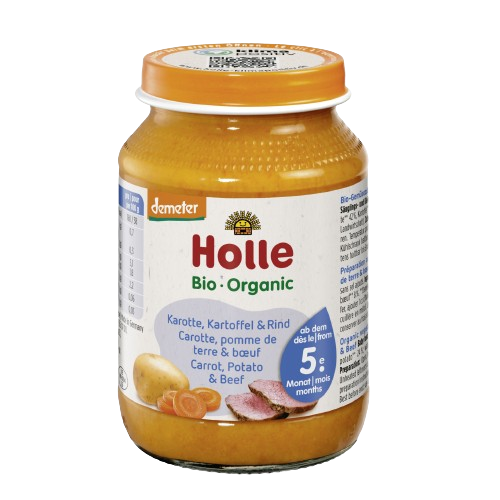 Holle Bio Apple & Banana with Spelt 190 g