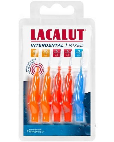 Lacalut Interdental Mix XS/S/M – 5 copë