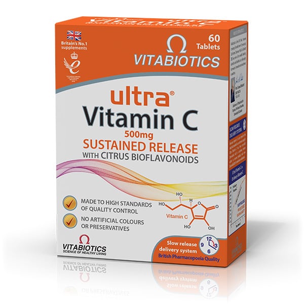 VITABIOTICS ULTRA VITAMIN C 500 mg – 60tb 