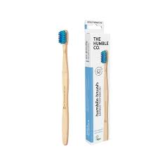THE HUMBLE CO. HUMBLE BRUSH ADULT SOFT WHITE – furçë dhëmbësh bambuje për të rritur, peri të buta
