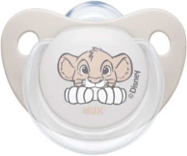 NUK Disney “The Lion King” Silikoni Frenues 0-6 m (2 copë)