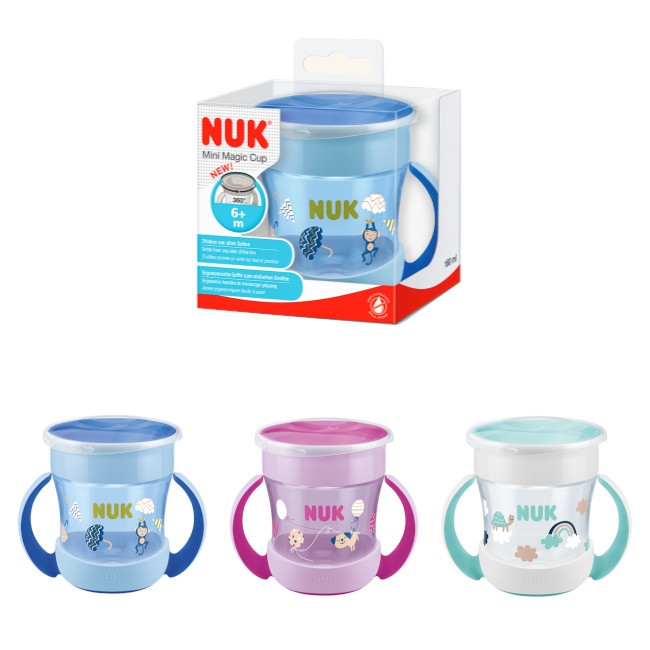 NUK gote mini magic cup 6m+ 160ml 360*