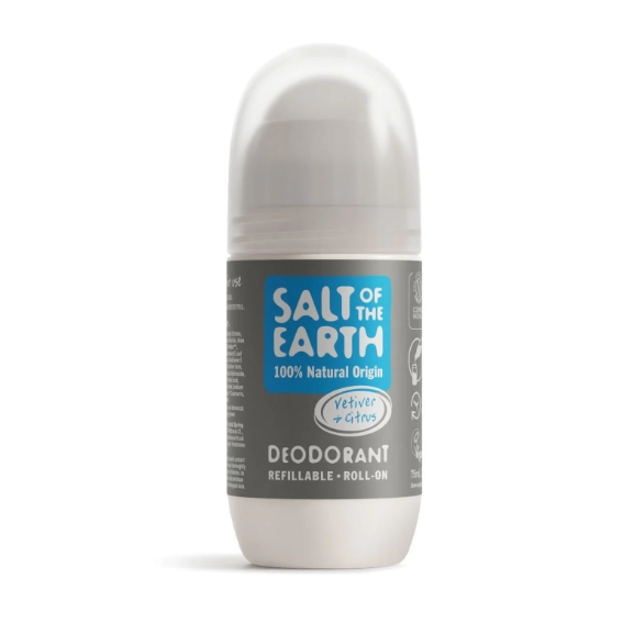 Salt of earth Natural Deodorant citrus  roll on75 ml