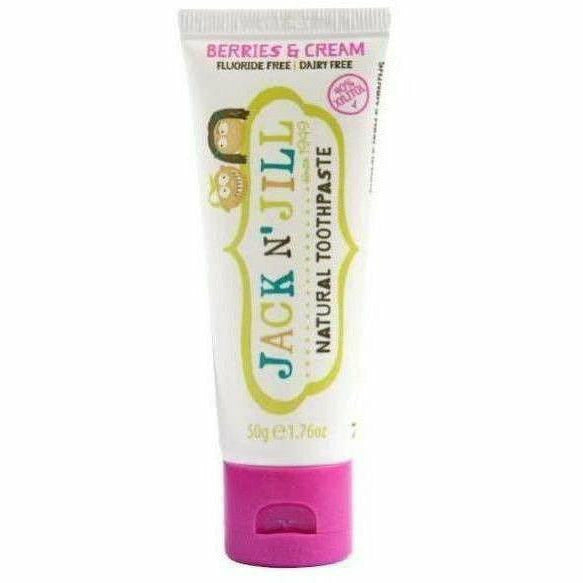 JACK N' JILL Natural Toothpaste Berries & Cream 50g