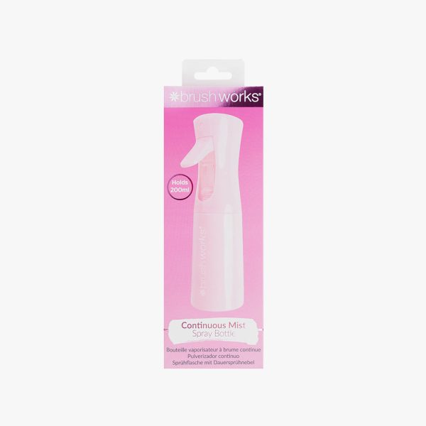 Brushworks Continuous Mist Spray Bottle 200ml 