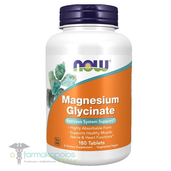 NOW MAGNESIUM GLYCINATE 180TAB
