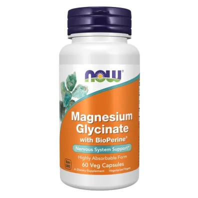 NOW MAGNESIUM GLYCINATE 60CAPSULES