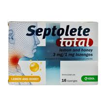 SEPTOLETE TOTAL LIMON DHE LULE SHTOG 3 MG/1 MG X 16 T 