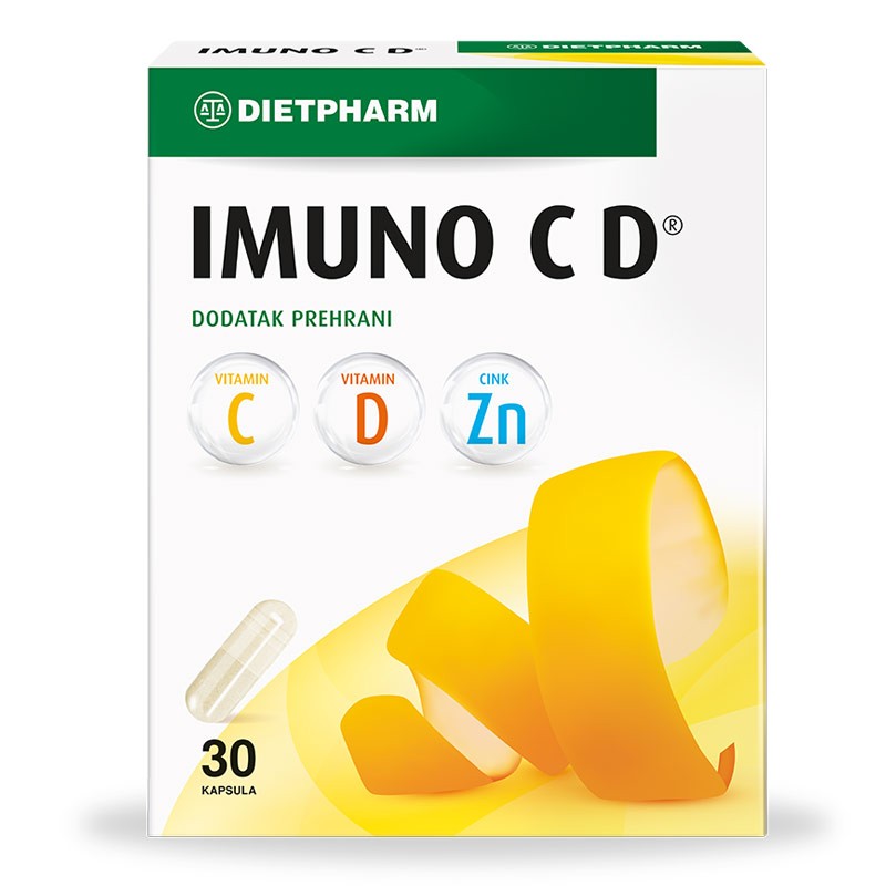 IMUNO VIT C+D3 45G X30