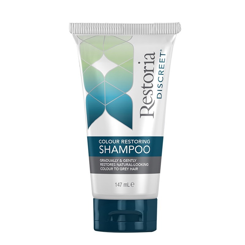 RESTORIA DISCREET COLOUR RESTORING SHAMPOO 147 ML – shampo që rikthen gradualisht ngjyrën natyrale të flokëve gri