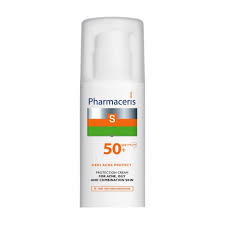 PHARMACERIS MEDI ACNE PROTECT SPF 50+  Protection Cream for Acne, MIxed and Oily Skin