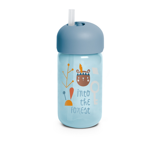 SUAVINEX Straw trainer cup +18m (blue)