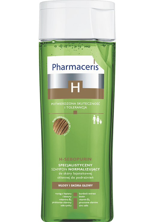 PHARMACERIS H-Sebopurin PROFESSIONAL NORMALISING SHAMPOO FOR SEBORRHOEIC SCALP -GB/F