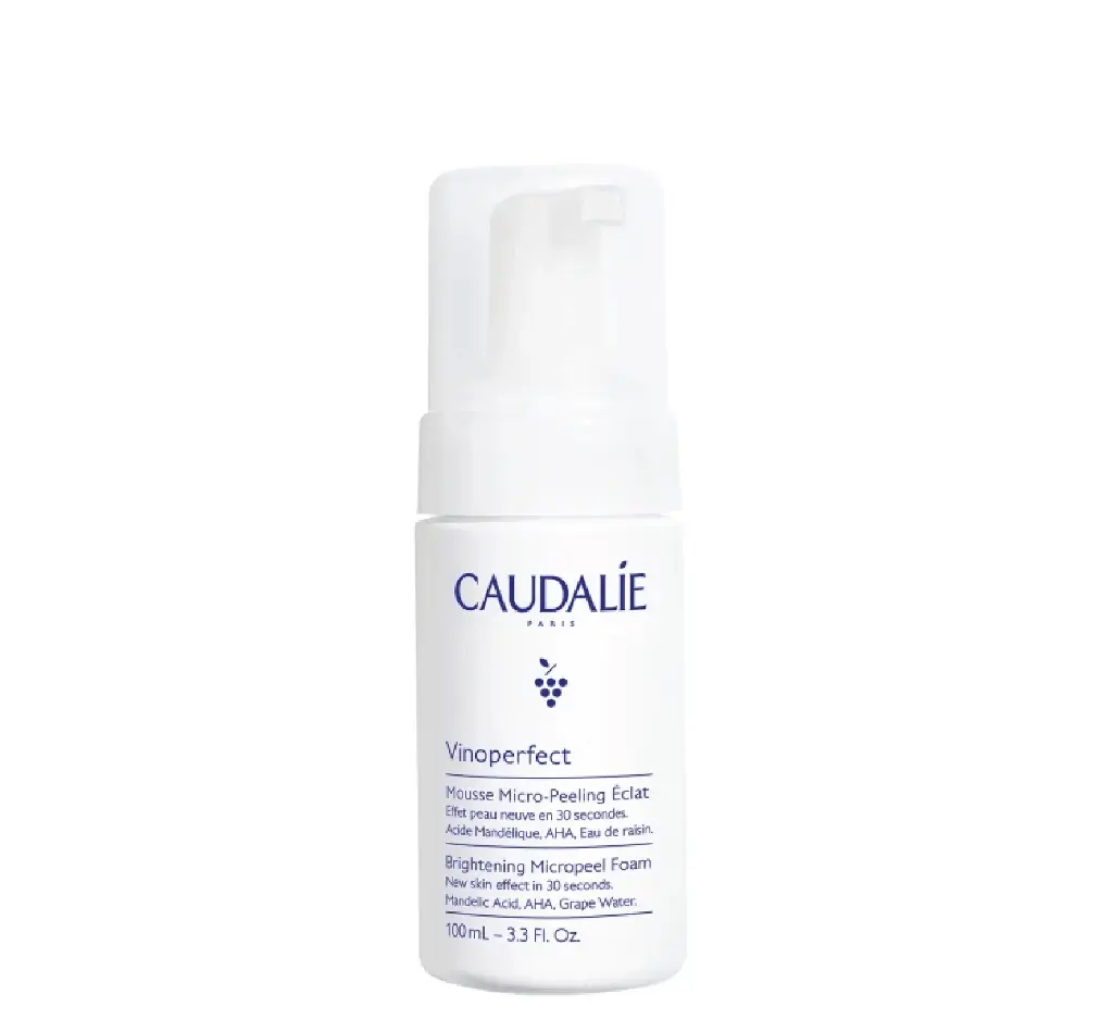 Caudalie vinoperfect brightening micropeel foam 100ml