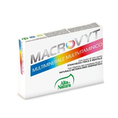 Altra Natura Macrovyt Multivitaminico 30cpr