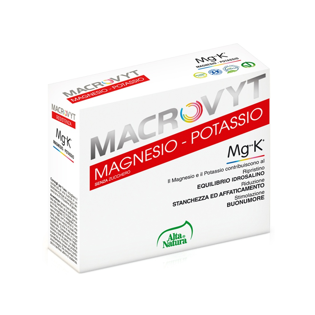 Alta Natura Macrovyt Magnesio E Potassio 