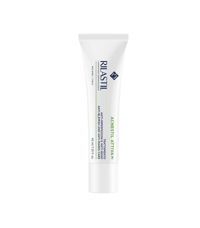 RILASTIL ACNESTIL ATTIVA ACNE-PRONE SKIN CREAM 40 ML – krem aktiv për lëkurë mikse, të yndyrshme dhe akneike