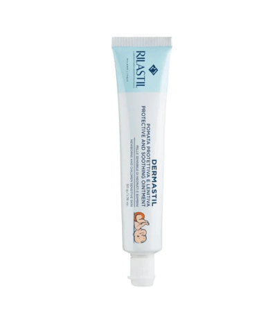 RILASTIL DERMASTIL PEDIATRIC POMATA 50 G – pomadë mbrojtëse për zonën e pelenës