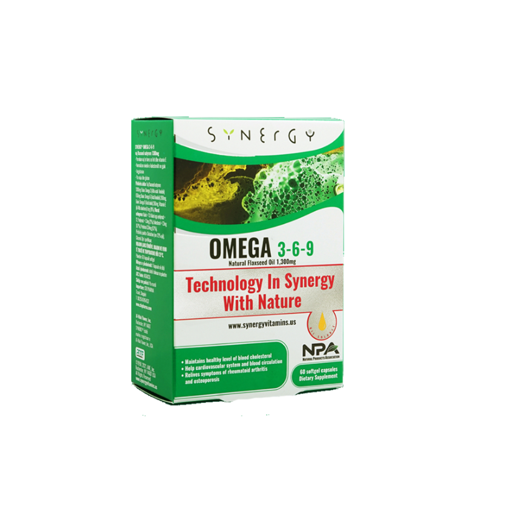 Synergy Omega 3-6-9 * 60 Kapsula