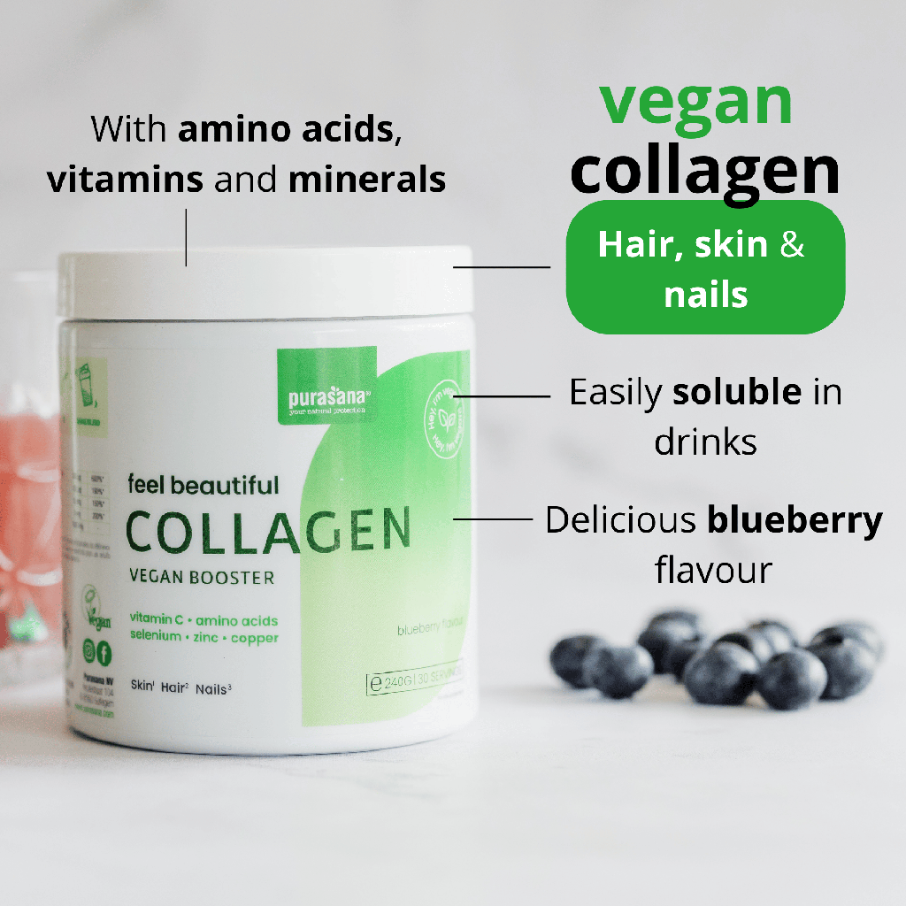 Purasana Collagen Booster Blueberry 240gr