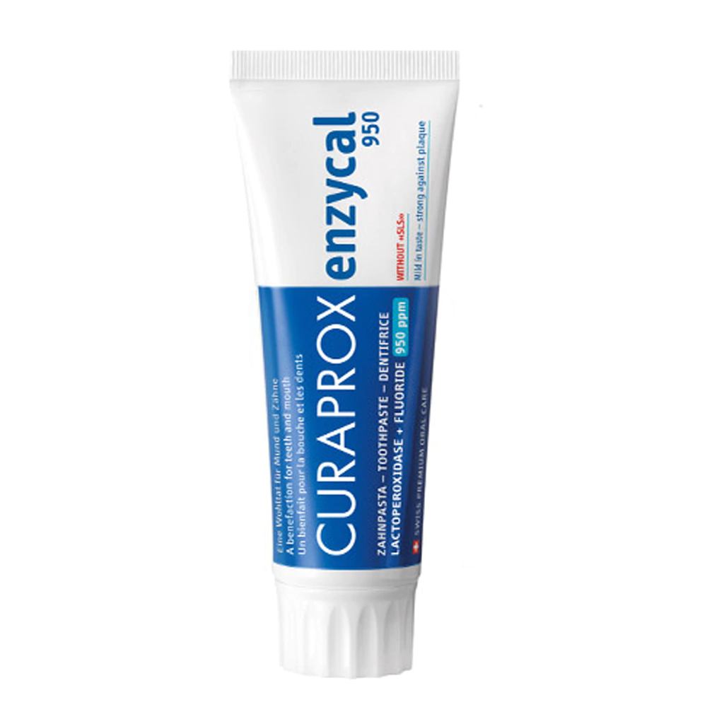 Curaprox enzycal 950ppm Toothpaste 75ml