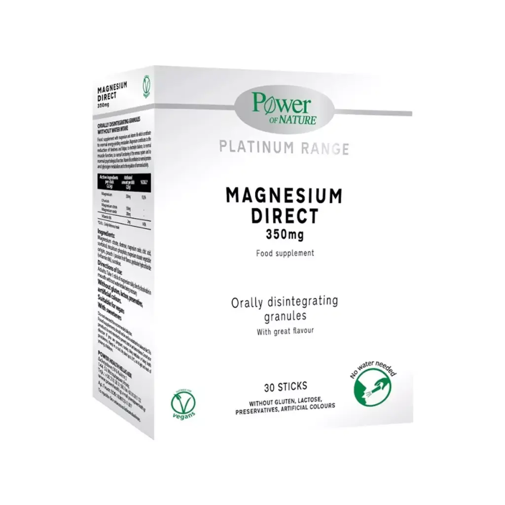 Power of Nature Magnesium Direct 350mg 