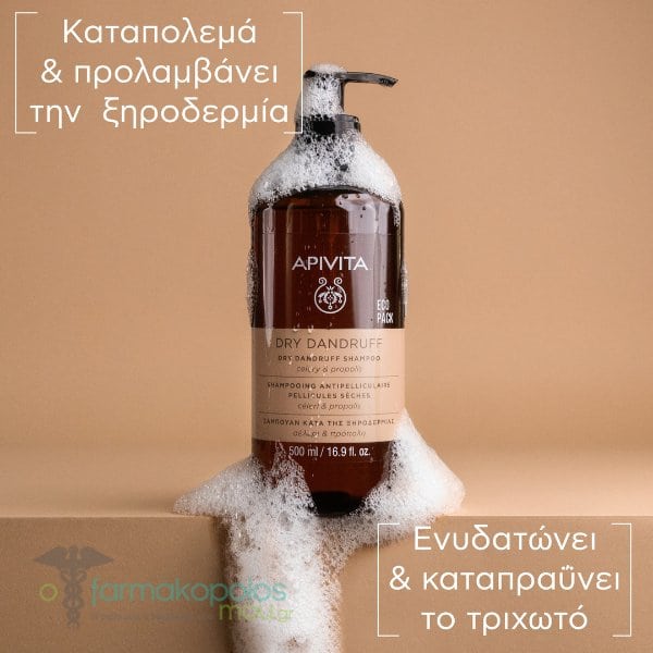 Apivita Dry Dandruff Shampoo 500ml