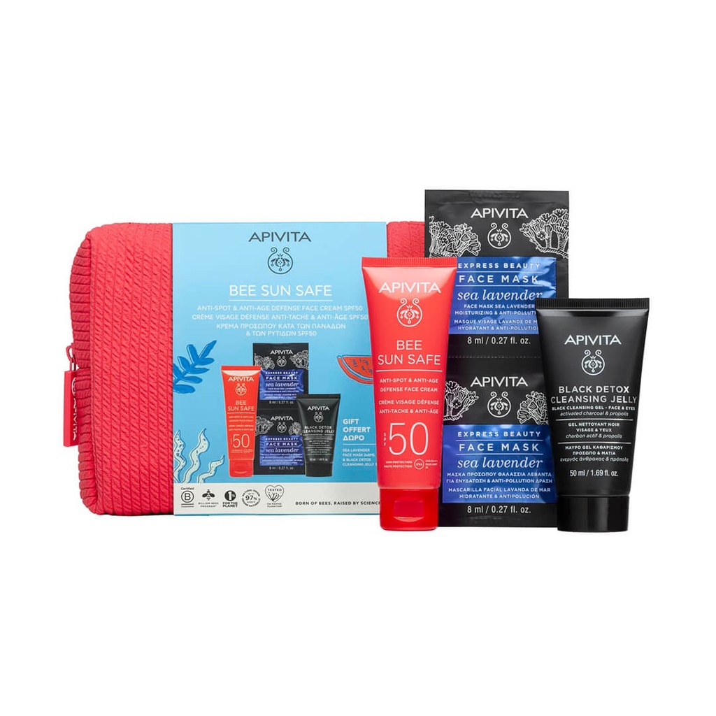 Apivita BEE SUN SAFE Anti-Spot & Anti-Age Face Cream spf 50 +