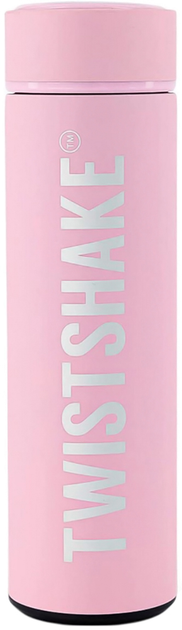 Twistshake Hot or Cold Bottle 420ml Pastel Pink