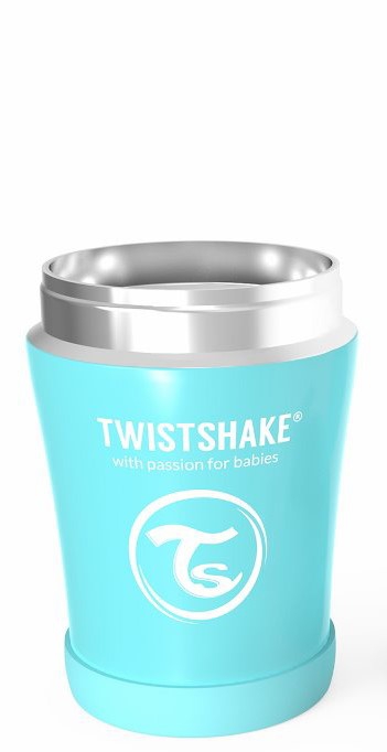 Twistshake Insulated Food Container 350ml P. Blue