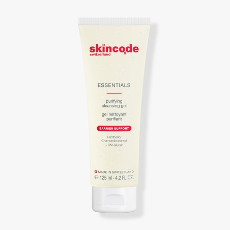 SKINCODE ESSENTIALS PURIFYING CLEANSING GEL 125 ML – xhel pastrues fytyre për lëkurë normale–mikse