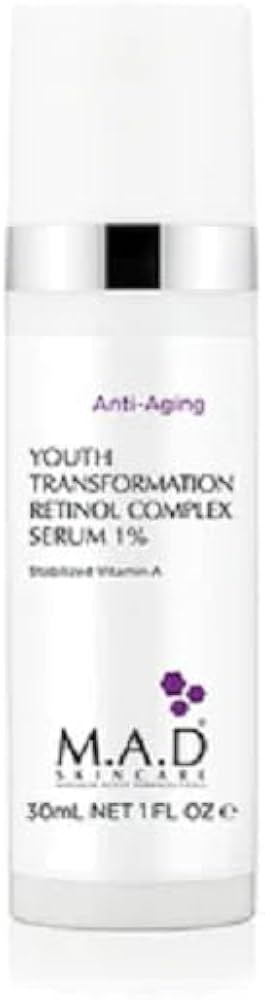 M.A.D ANTI AGING YOUTH TRANFORMATION RETINOL COMPLEX SERUM 1 % FL * 30 ML