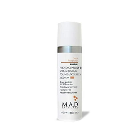 M.A.D PHOTOGUARD SPF 50 SELF ADJUSTING FOUNDATION SERUM MEDIUM  FL*30 GR