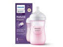 PHILIPS AVENT SHISHE NATURAL PINK 260ML 1M+