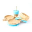 NATURAL BAMBOO Duck combo in Blue