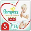 PAMPERS Pants Premium S5 (12-17kg)*34cp