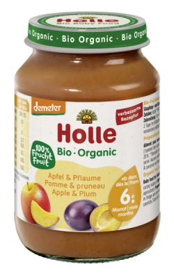 Holle Bio Apple & Plum 190 g