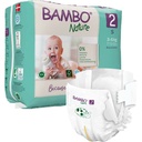 Bambo Nature Eco Diapers Size 2 (3–6 kg) – 30 copë
