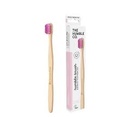 Humble bamboo toothbrush adult purple sensitive