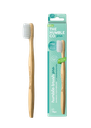 THE HUMBLE CO. HUMBLE BRUSH ADULT SOFT BLUE – furçë dhëmbësh bambuje për të rritur, peri të buta